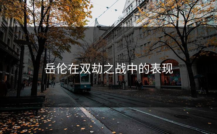 岳伦在双劫之战中的表现
